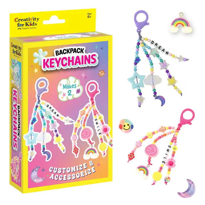 Kids Backpack Keychain Kit