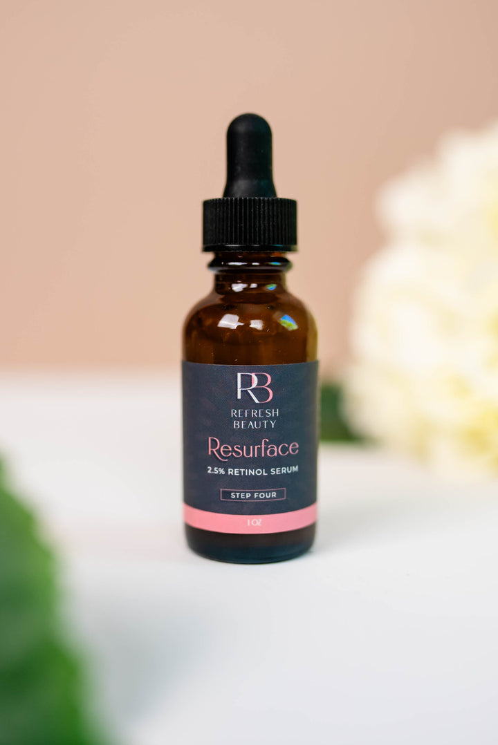 Refresh Beauty | Step 4: Resurface 2.5% Retinol Serum