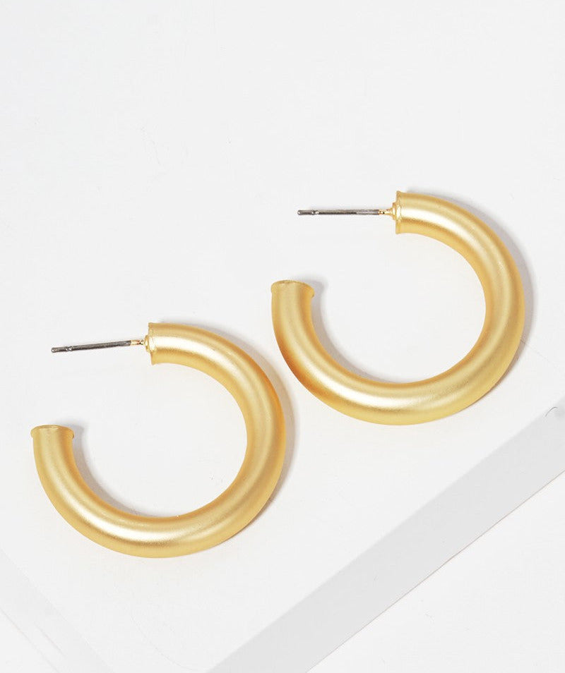 Maggie Hoop Earrings - 20mm