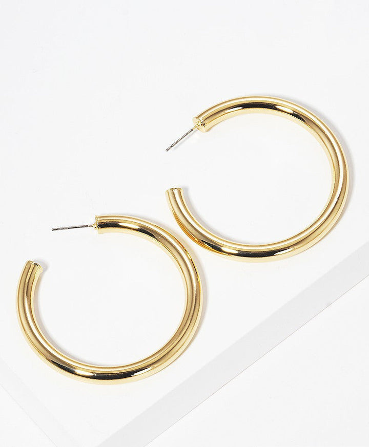 Lena Hoop Earrings - 40mm