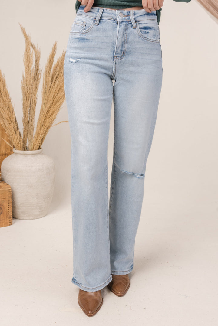 VERVET Denim | Lennon High Rise 90's Flare Jeans