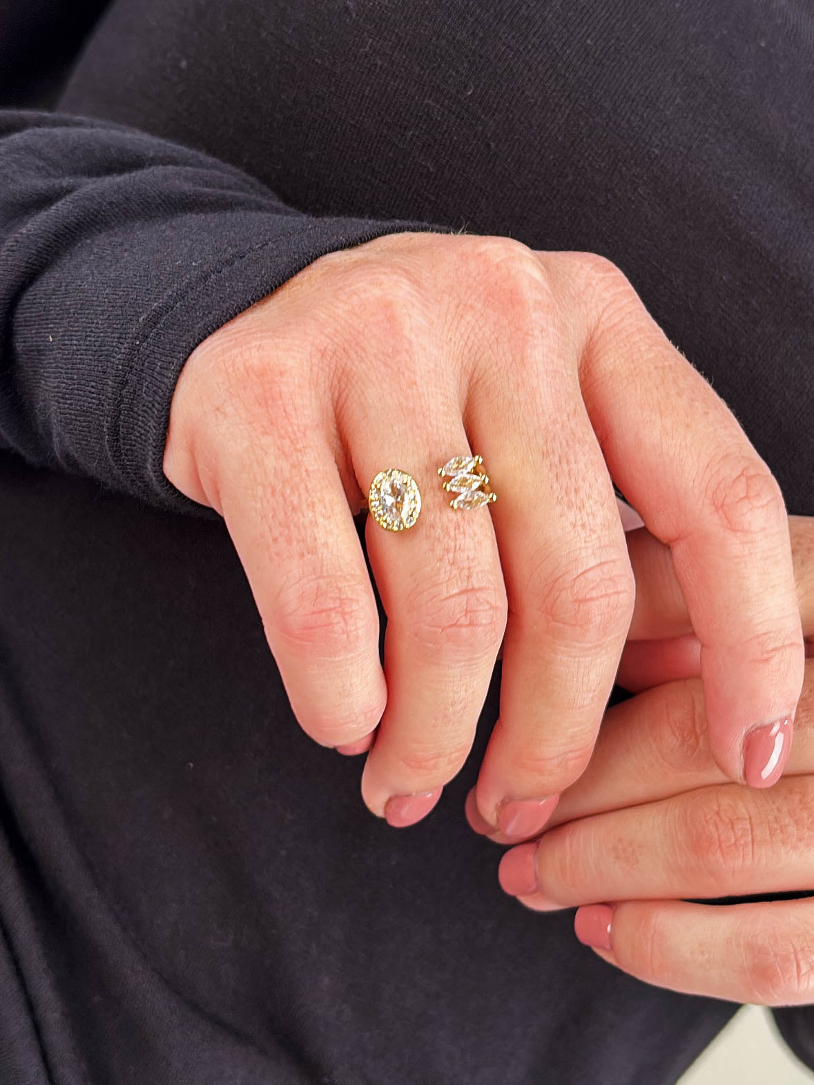 Double Glam Ring