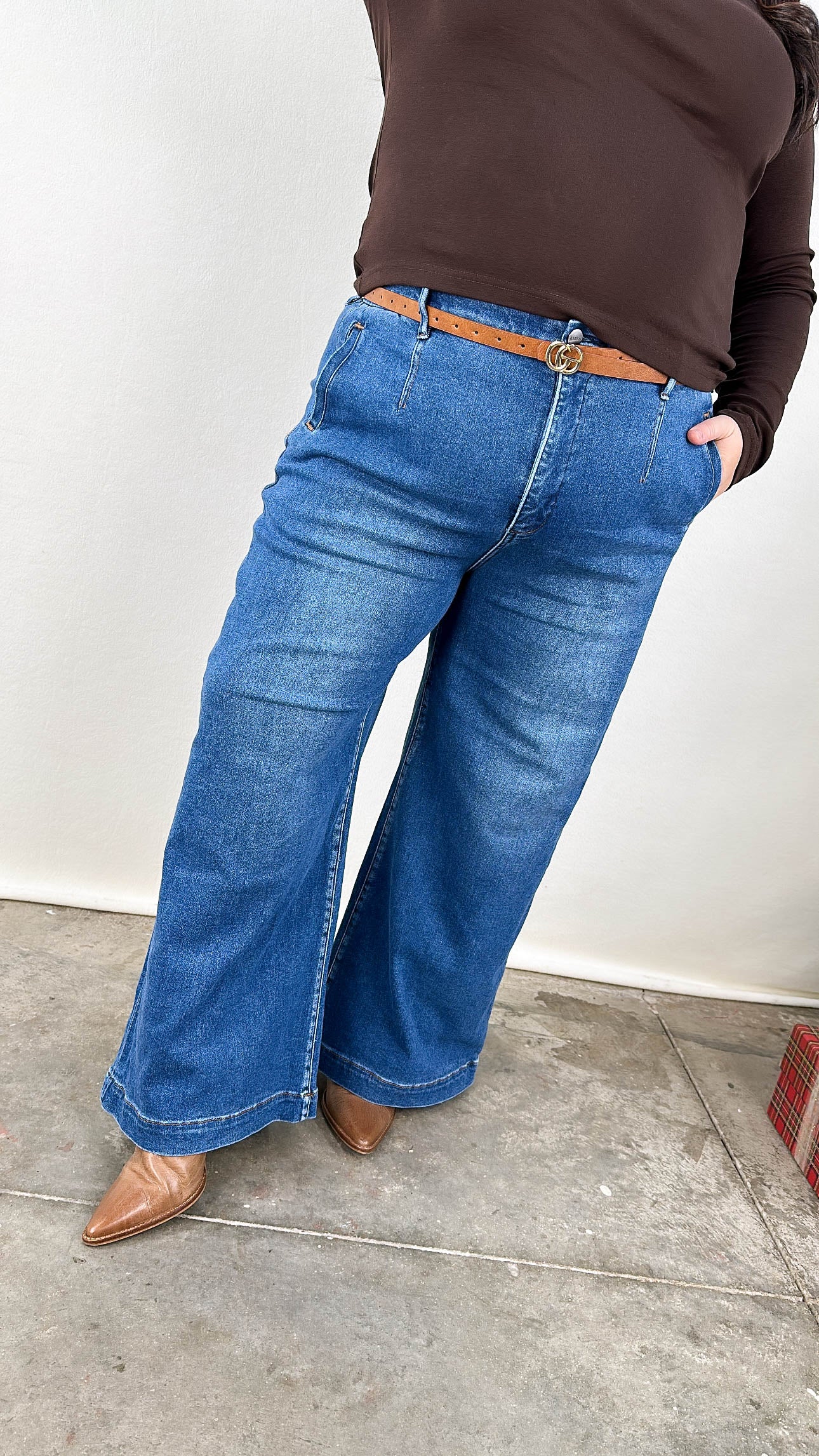 Skinny Buckle Belt