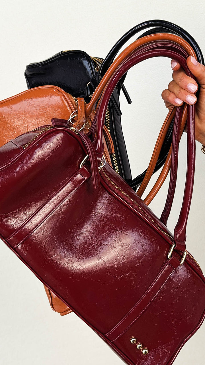 Pretty Simple | Boston Barrel Shoulder Bag
