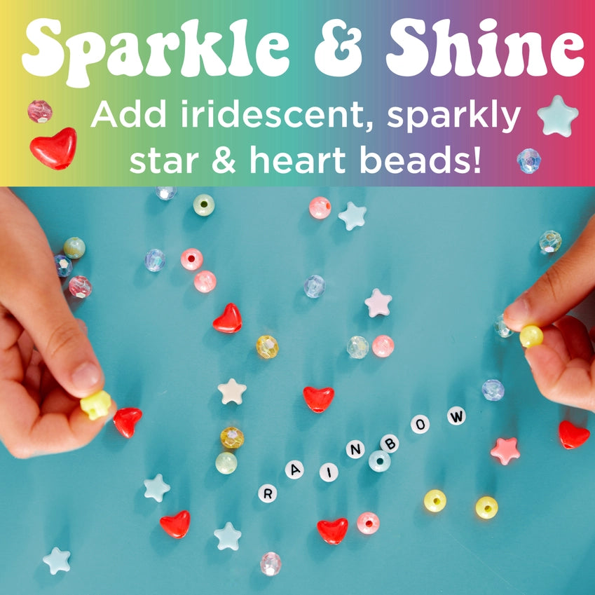 Rainbow Beaded Bracelet Kit