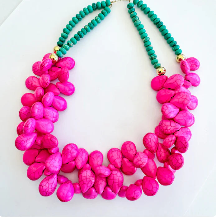 Treasure Jewels | Pink Coast Glam Necklace