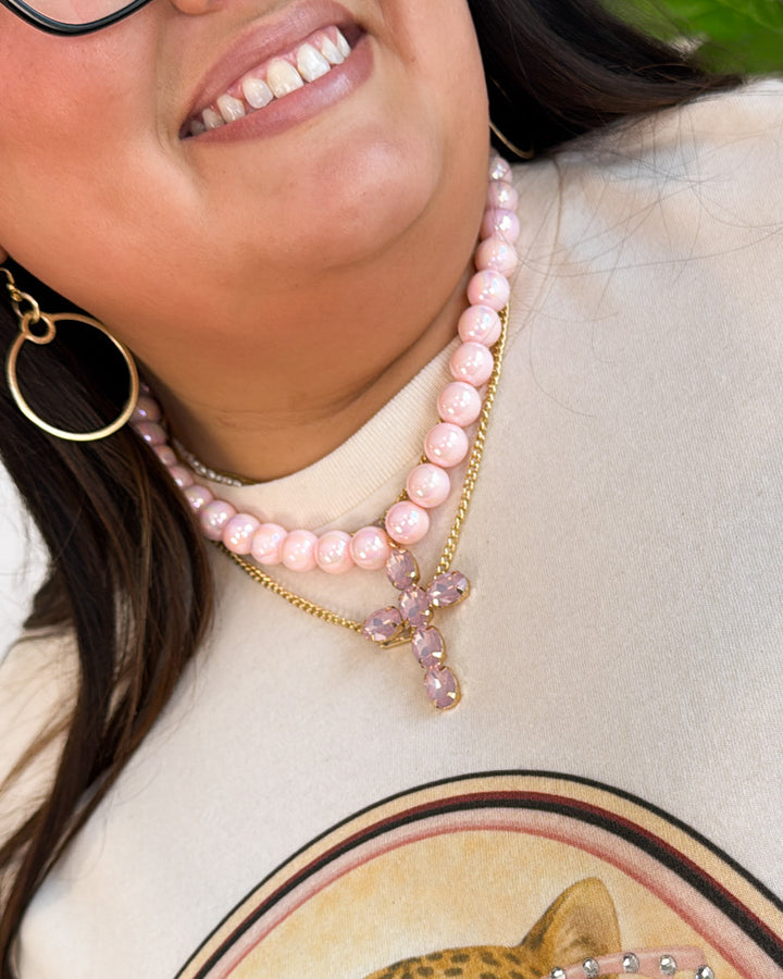 Treasure Jewels | Grace Cross Beaded Necklace