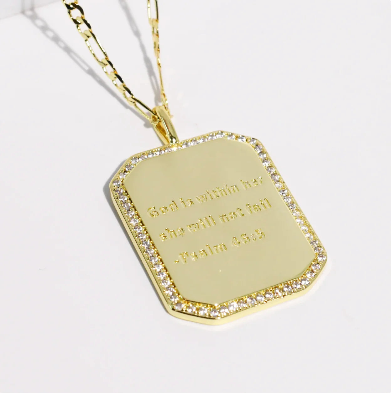 Treasure Jewels | Psalm 46:5 Pendant Necklace