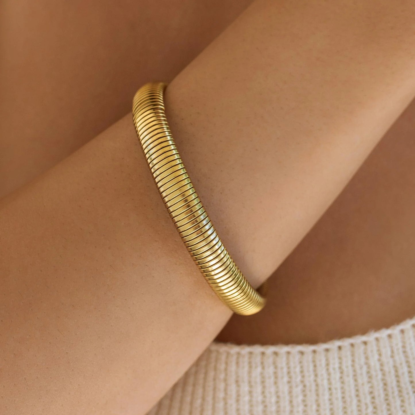 Treasure Jewels | Chic Ribbed Bracelet