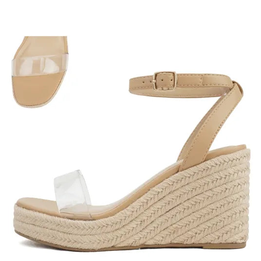 Soda | Enid Espadrille Wedge Sandal