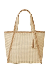 The Sandbar Raffia Tote Bag