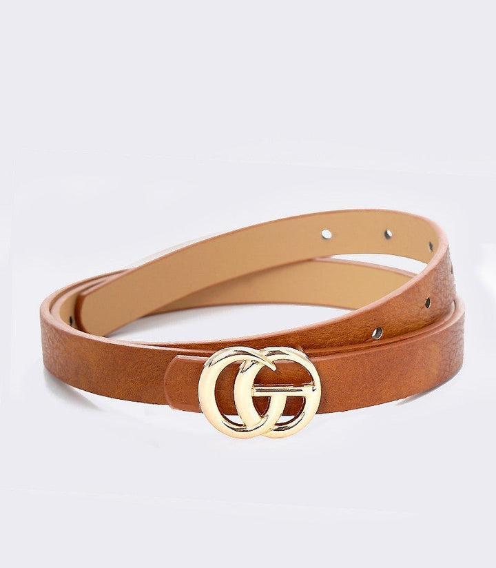 Skinny Buckle Belt