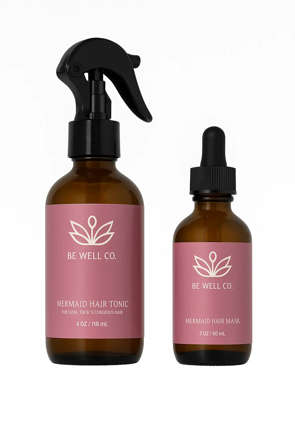 Be Well Co. | Mermaid Hair Bundle