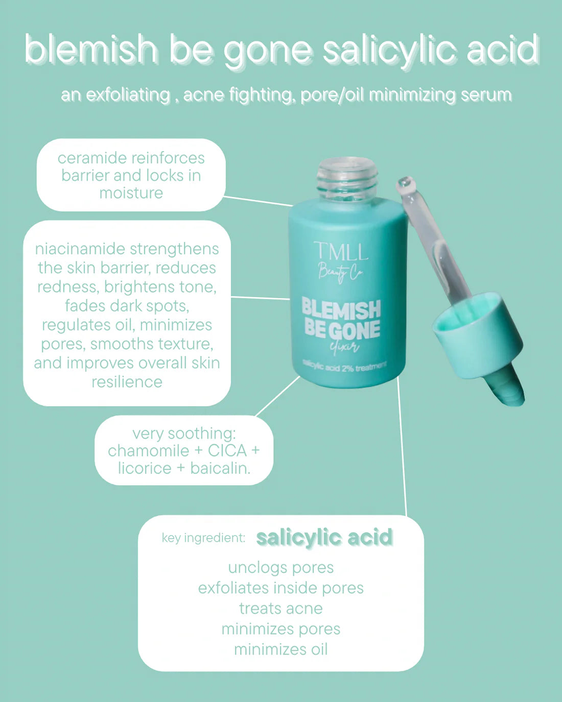 TMLL | Skin Candy Blemish Be Gone Serum