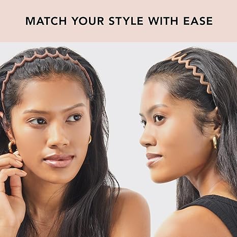 Kitsch | Zig Zag Headband Set