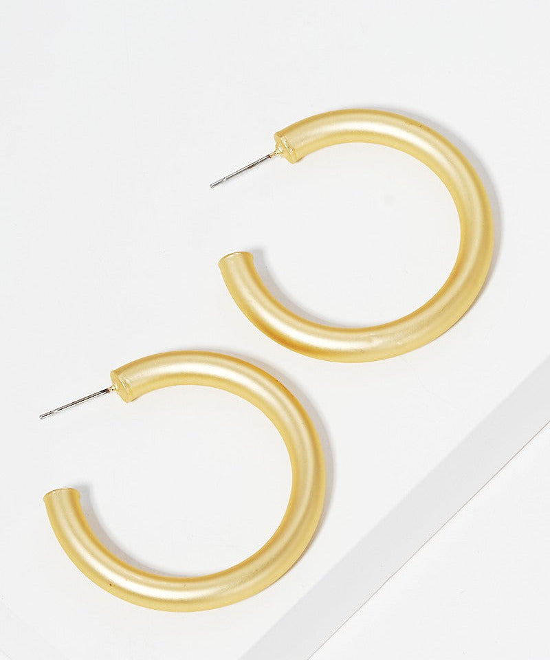 Ava Hoop Earrings - 30mm