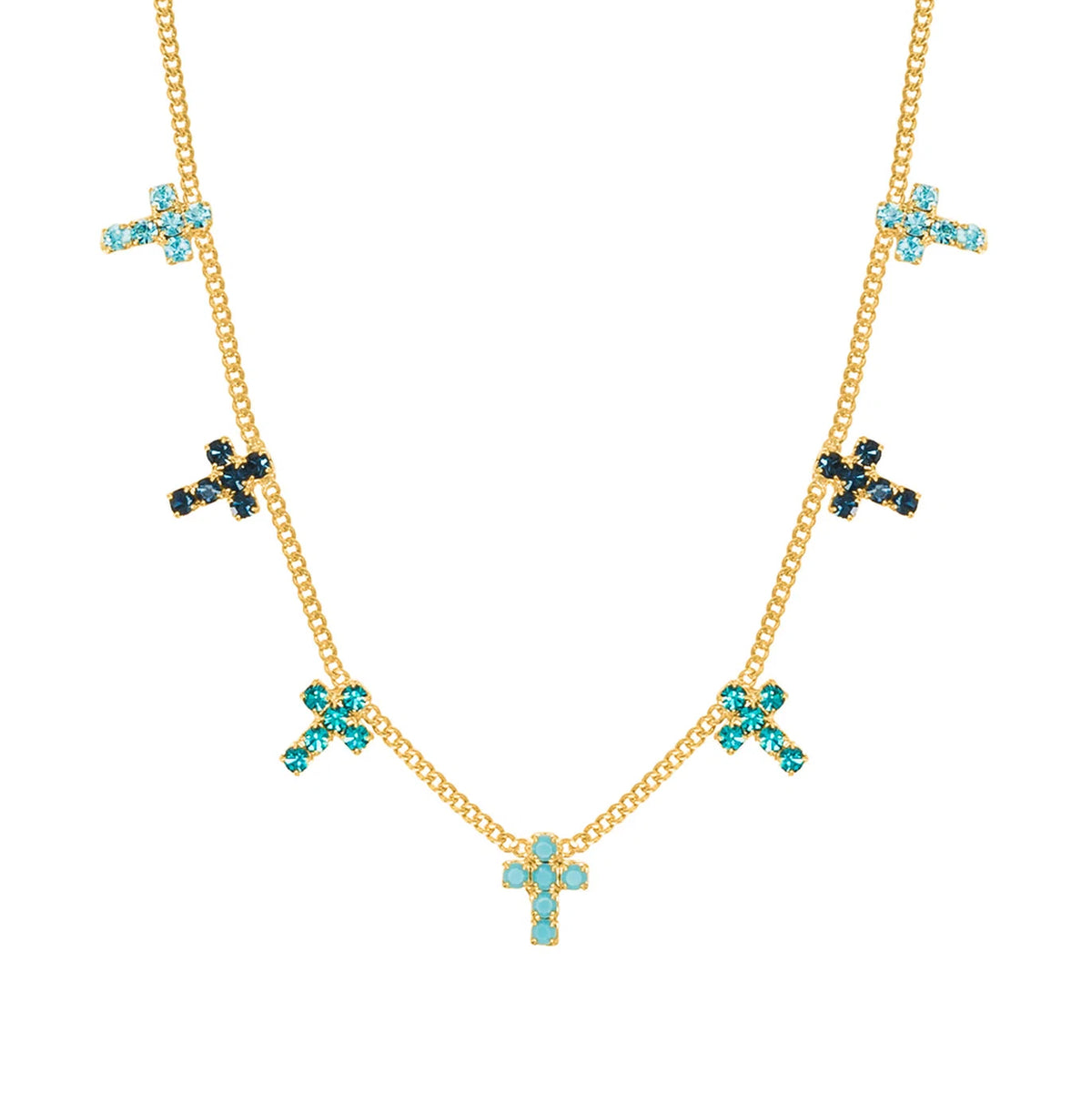 Multi Cross Necklace