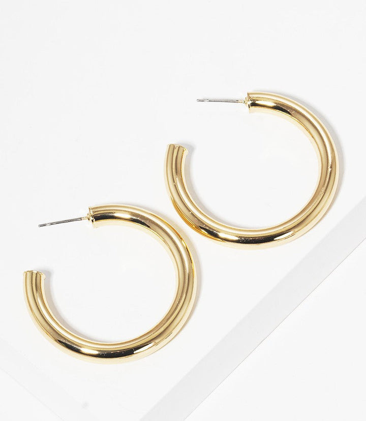 Ava Hoop Earrings - 30mm
