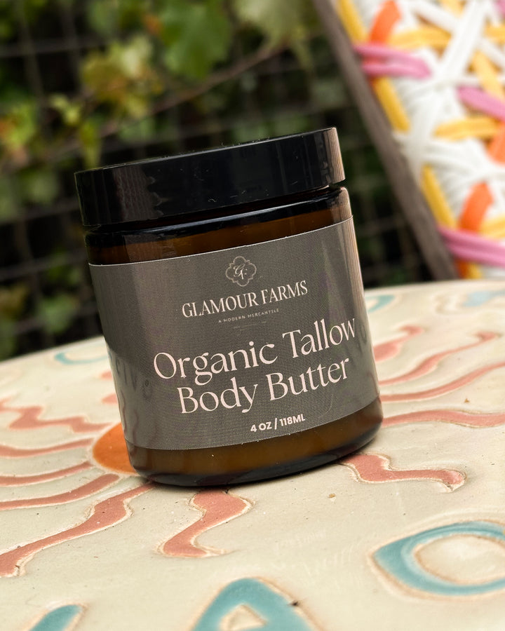Glamour Farms | Luminous Organic Tallow Body Butter 4 oz