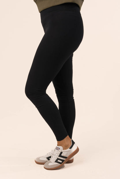 Crossover Waist Athleisure Ankle Leggings