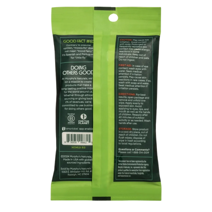Murphy's Naturals | Mosquito Repellent Wipes