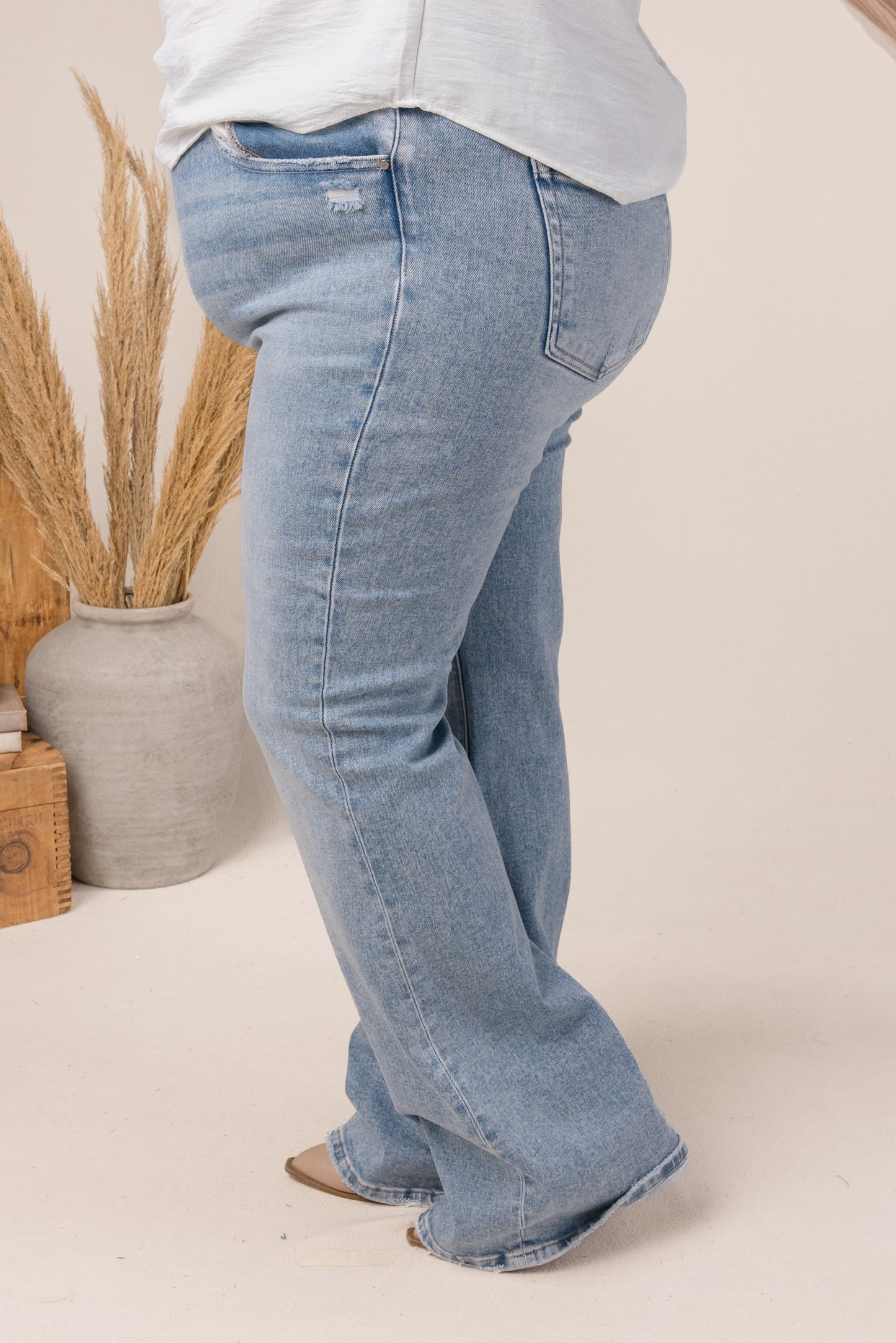 Risen Denim | Mila High Rise Bootcut Jeans