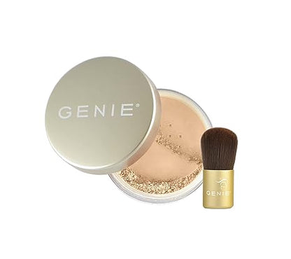 Genie | Nutratanicals Mineral Foundation + Small Kabuki Brush