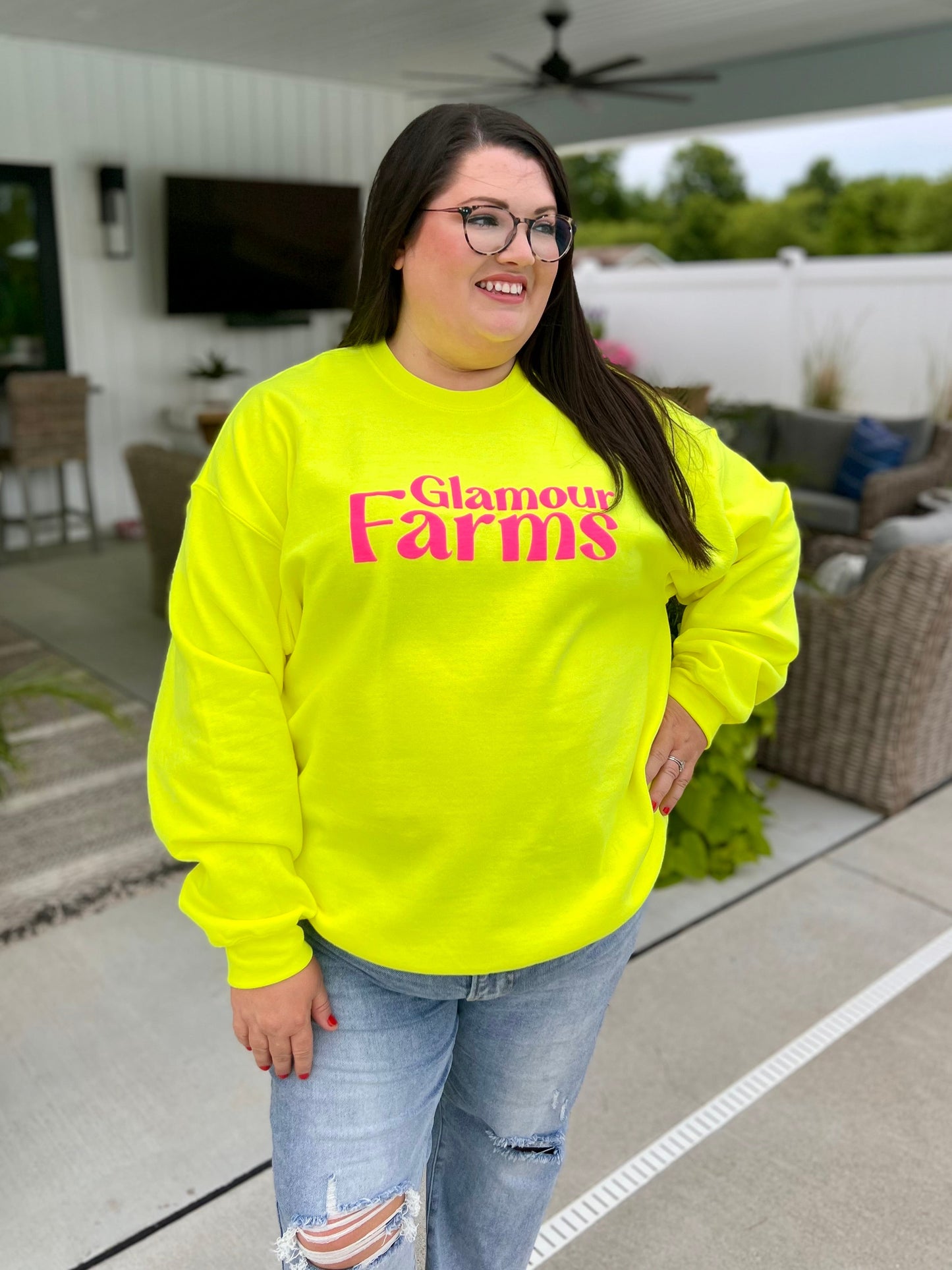 Glamour Farms Graphic Sweatshirt