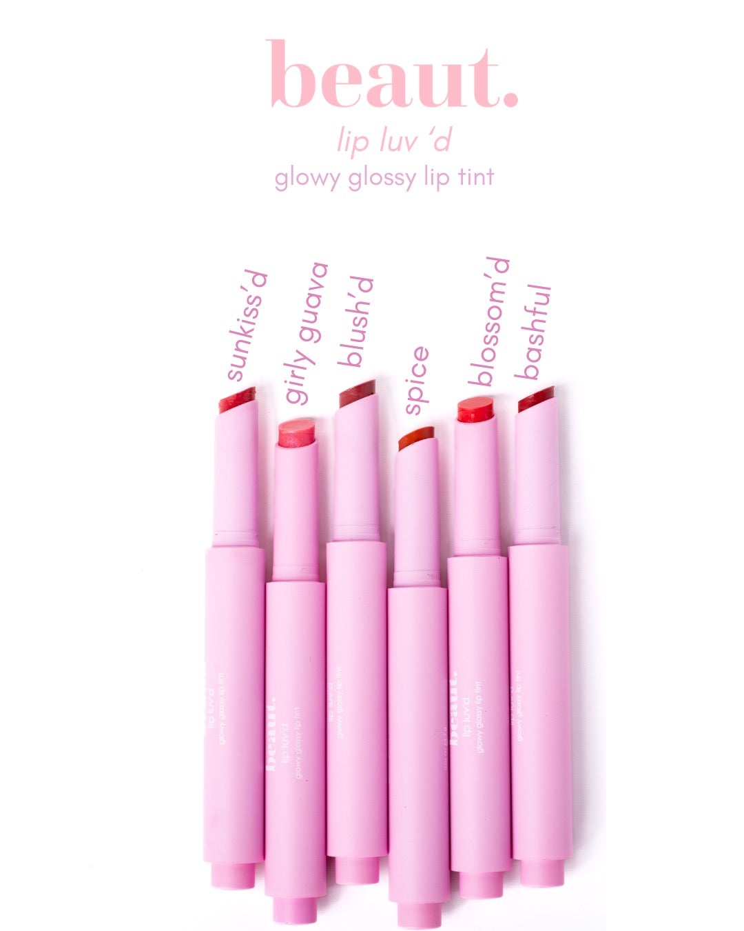 beaut. Lip Luv'd Glowy Glossy Lip Tint