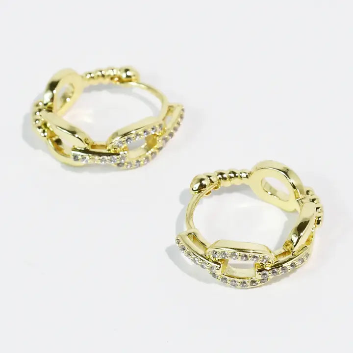 Treasure Jewels | Glitz Huggie Earrings