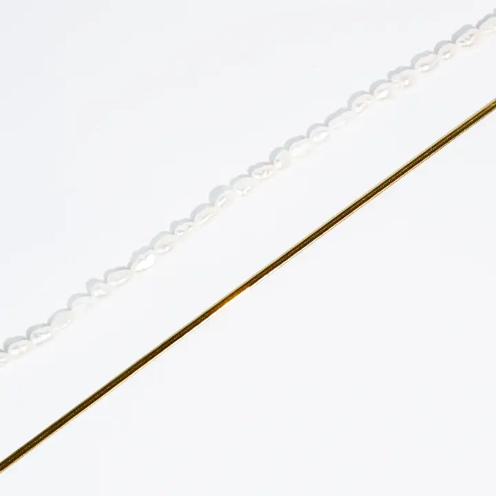 Double Baby Pearl Necklace