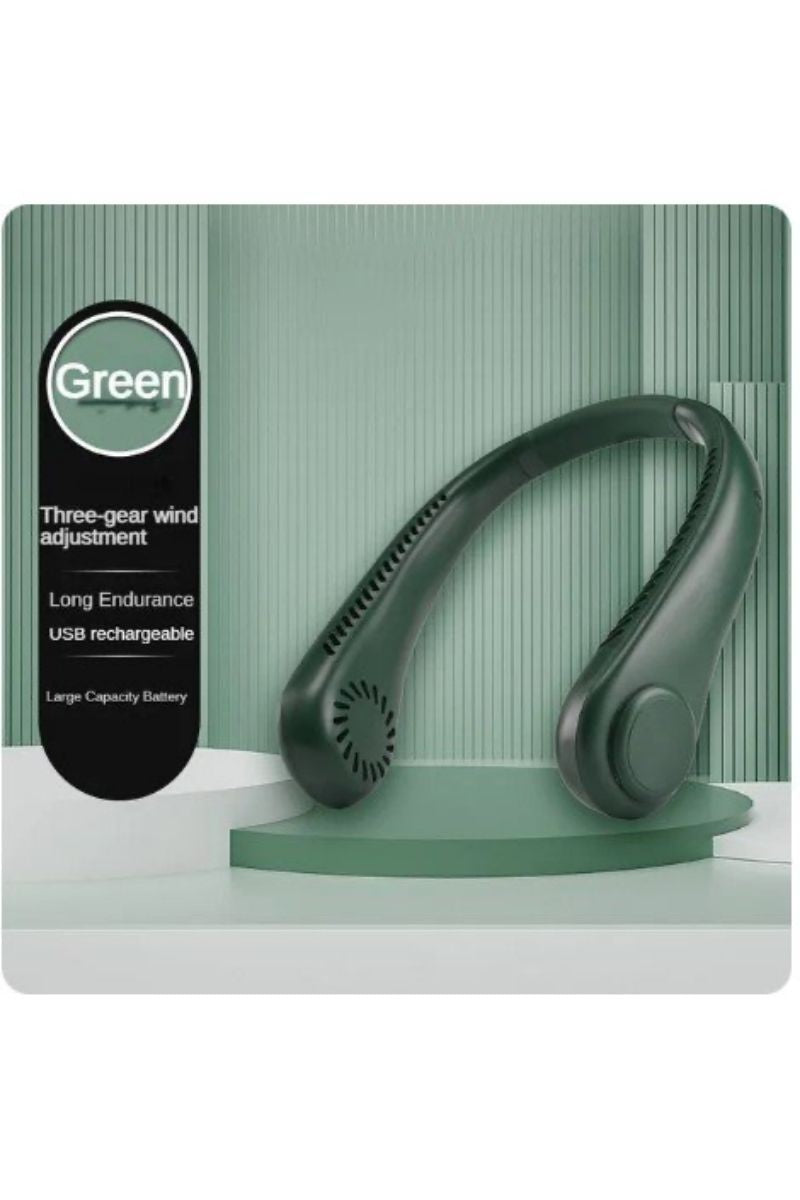 Portable Hands-Free Bladeless Neck Fan
