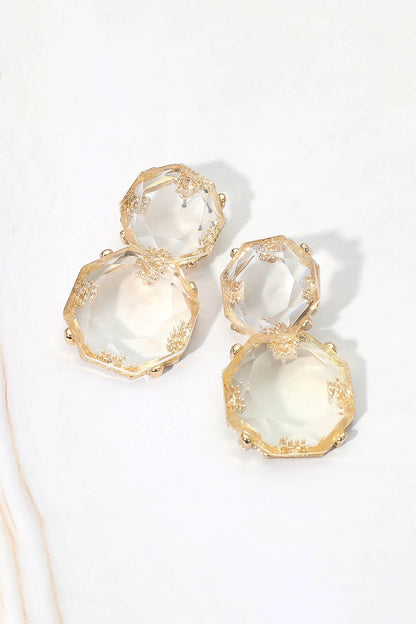 Diva For Days Acrylic Drop Earrings