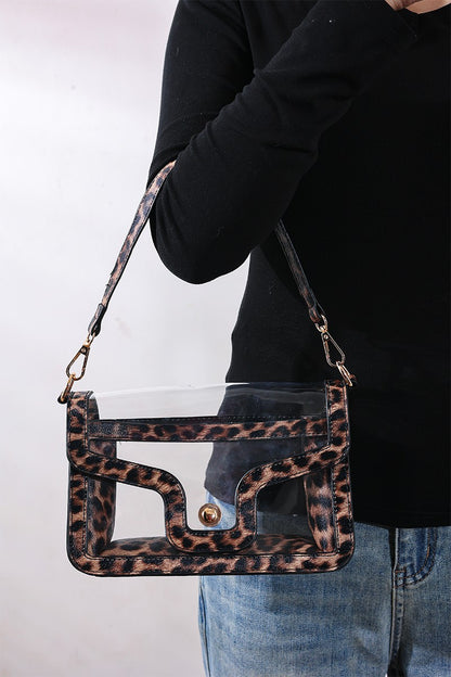 Zoey Clear Stadium Handbag