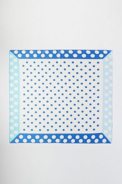 When In Rome Satin Polka Dot Scarf