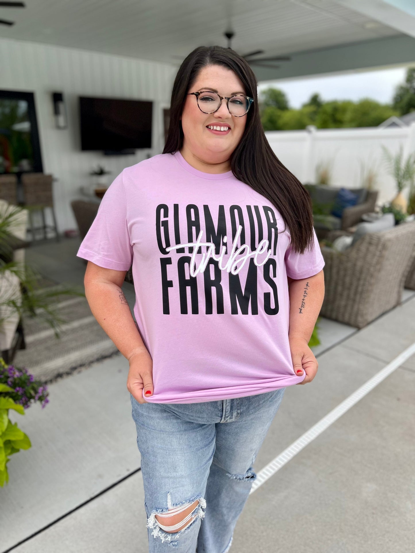 Glamour Farms Tribe Graphic Tee