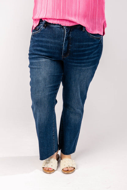 Lovervet High Rise Crop Flare Jeans
