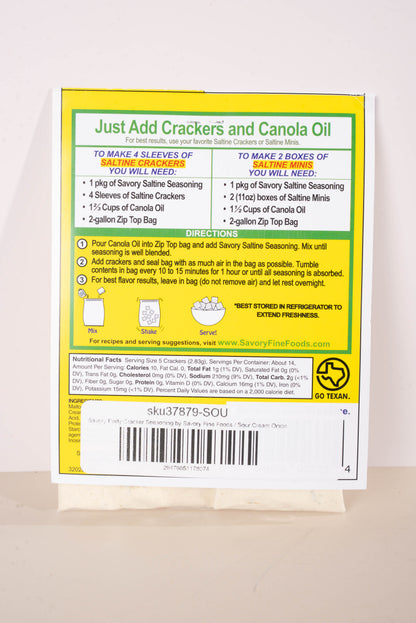 Savory Party Cracker Seasoning by Savory Fine Foods