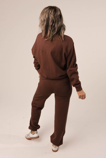 Sweater Top + Jogger Set