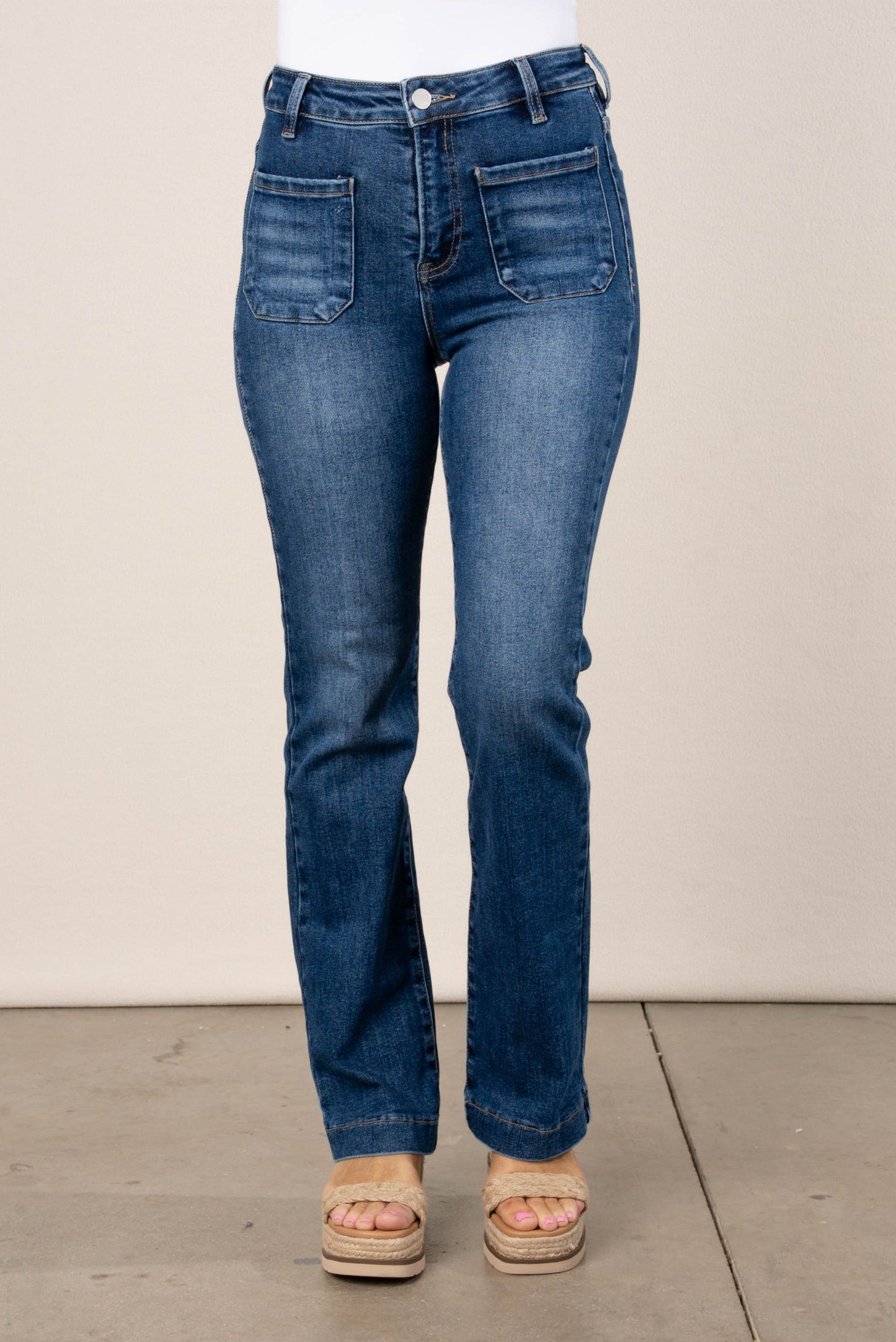 Risen Denim | Ivy High Rise Bootcut Jeans