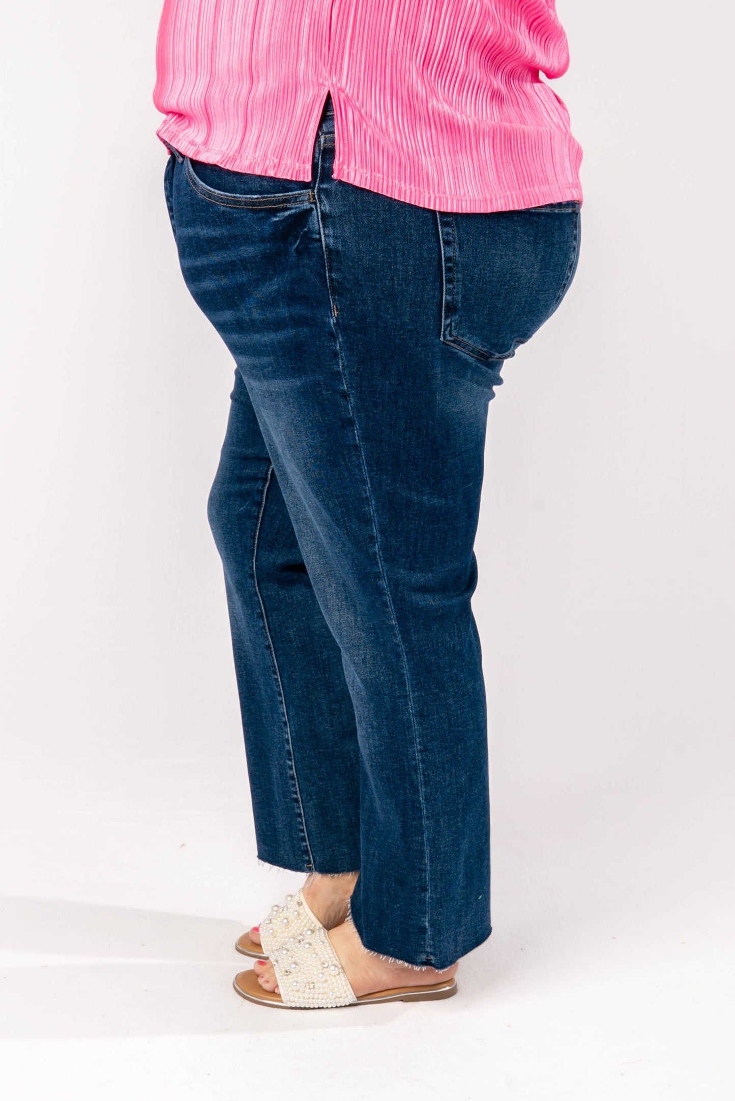 Lovervet High Rise Crop Flare Jeans
