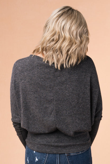 Ribbed Dolman Top *Final Sale*