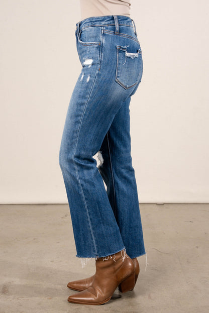 Lovervet by VERVET | Alexa High Rise Crop Flare Jeans