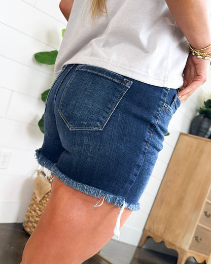 Zenana Denim | Margot Mid Rise Denim Shorts