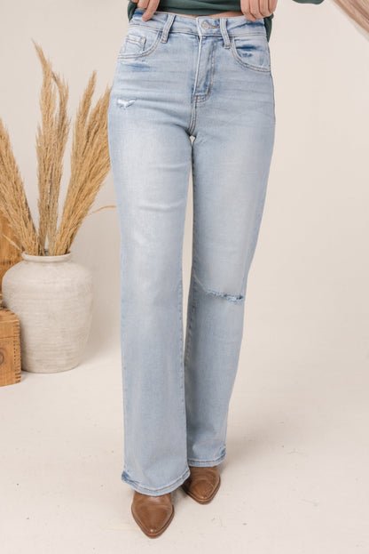VERVET Denim | Lennon High Rise 90's Flare Jeans
