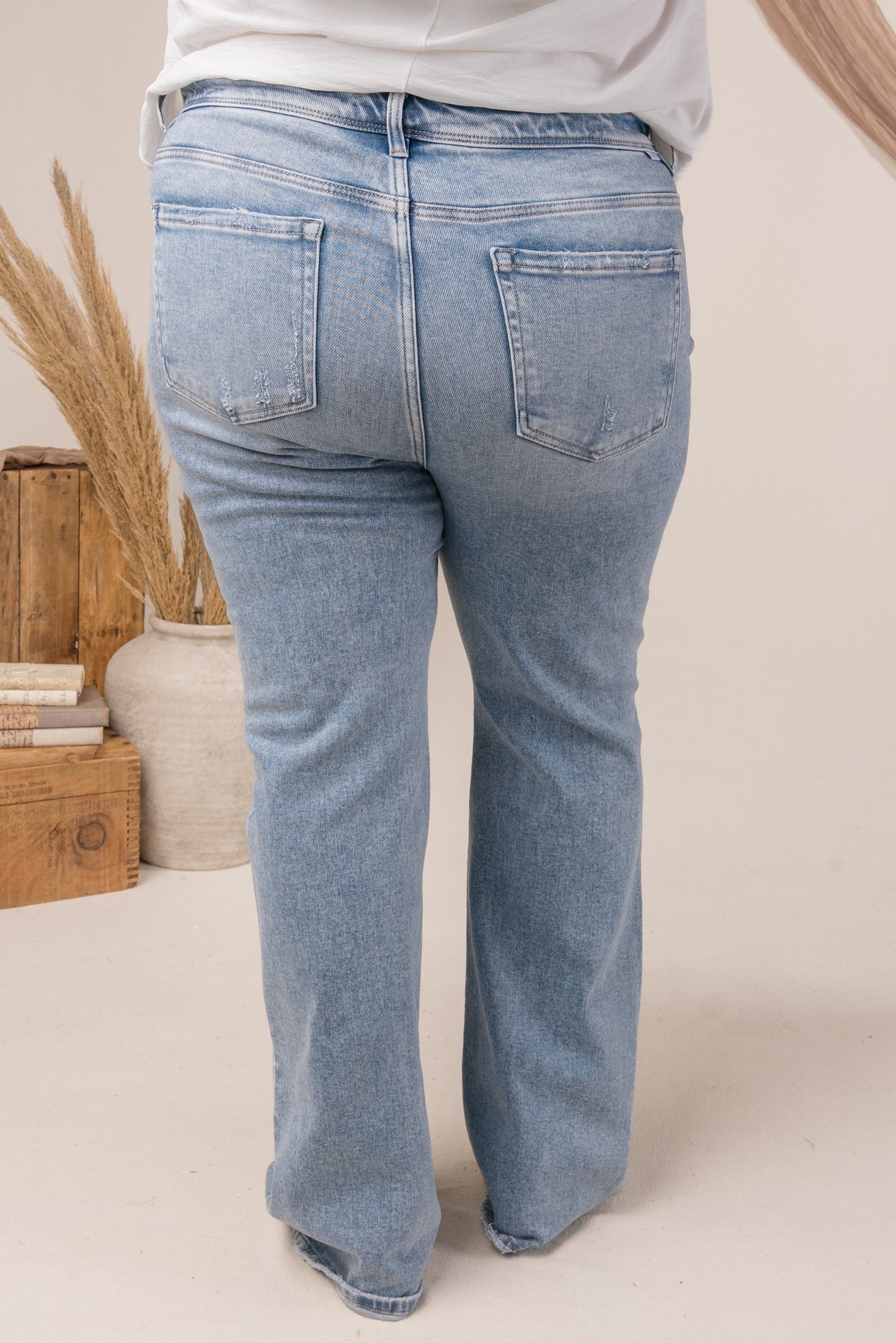 Risen Denim | Mila High Rise Bootcut Jeans
