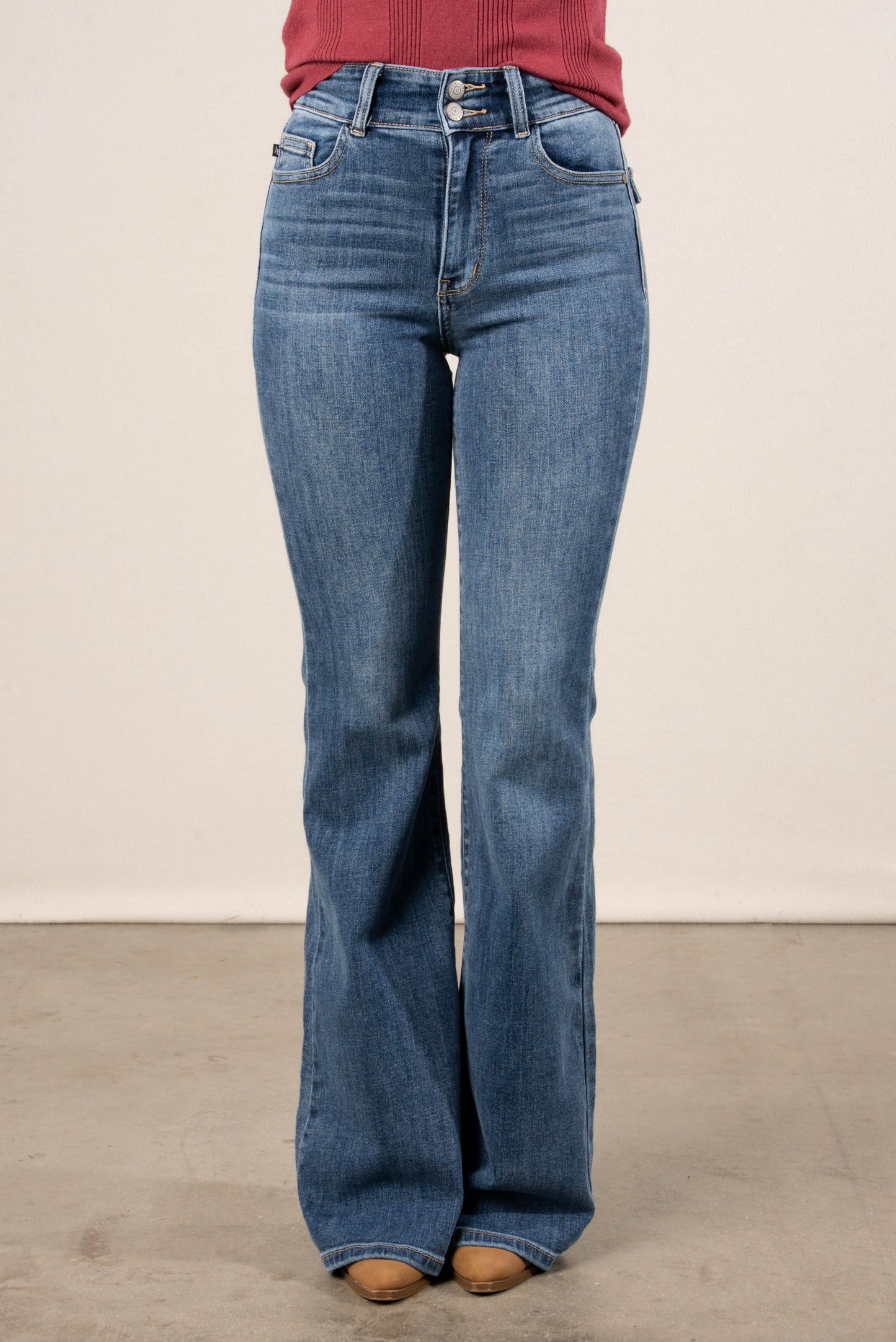 Judy Blue | Cameron High Rise Flare Jeans