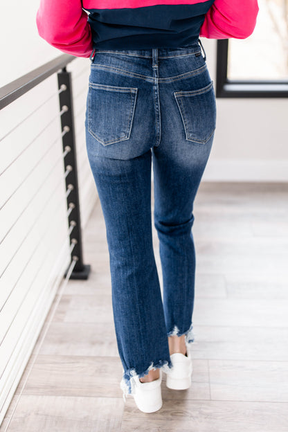 Risen Denim | Lyla High Rise Ankle Flare Jeans