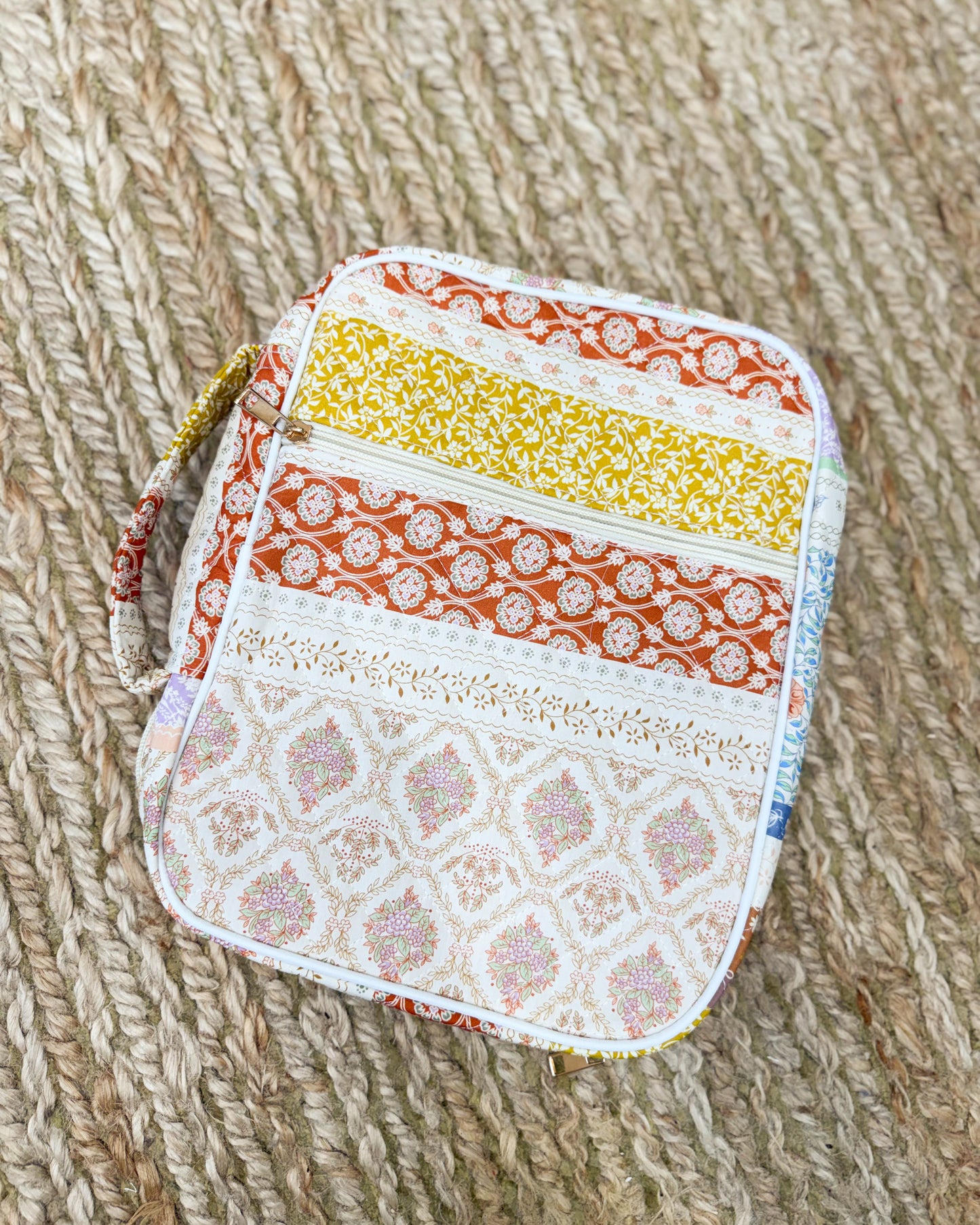 Floral Bible Cover with Study Supplies