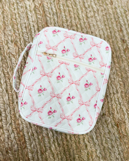 Floral Bible Cover with Study Supplies